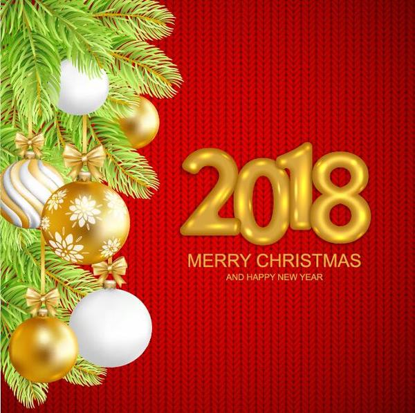 year red new fabric christmas 2018 