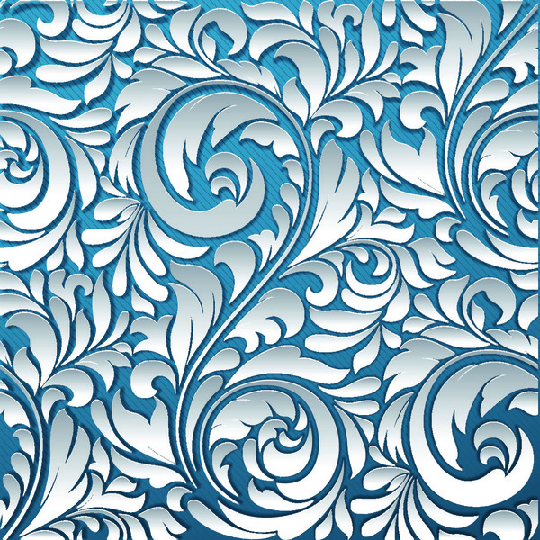 pattern paper floral cutting 
