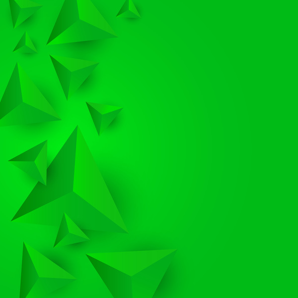 triangle green 