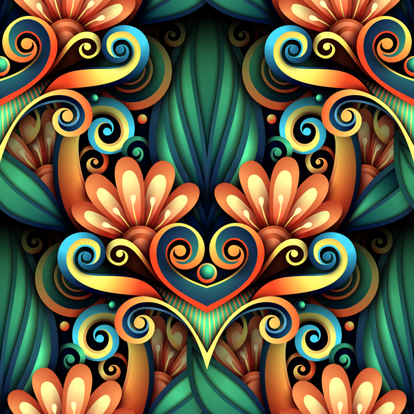 pattern decor colored 