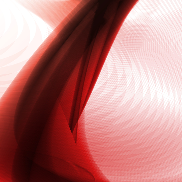 wavy red lines abstract 