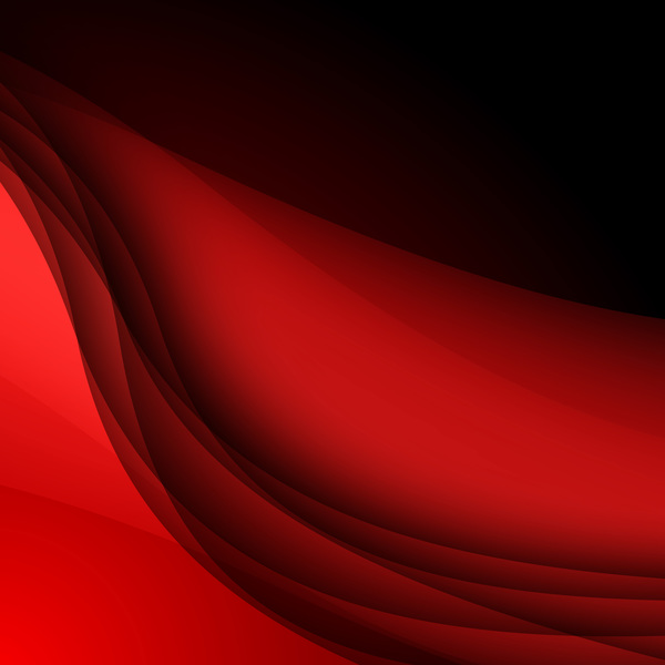 wavy red lines abstract 