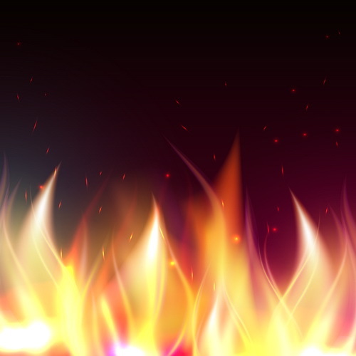 fire blurs abstract 