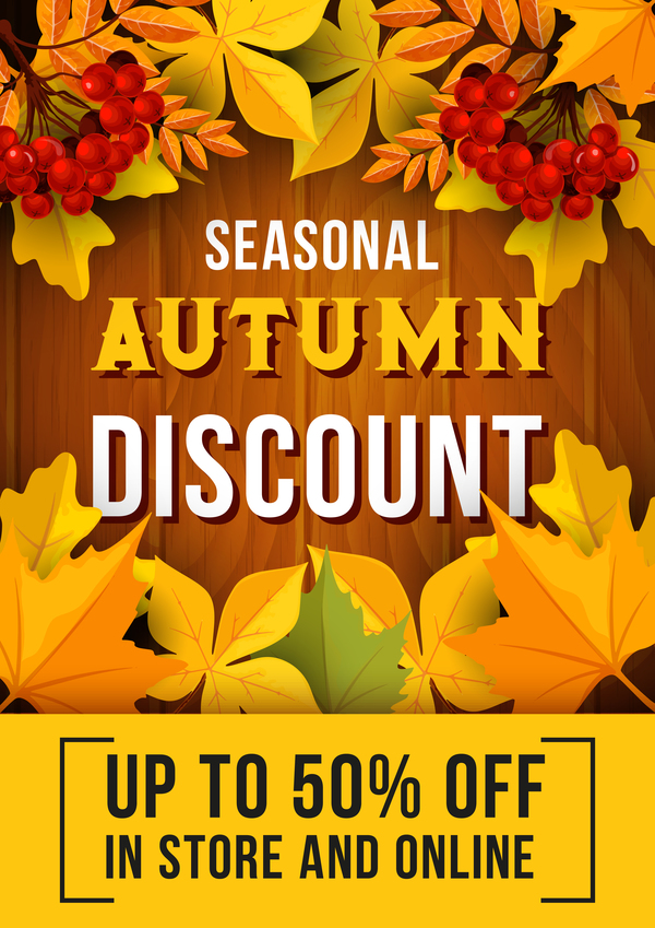 season material discount autumn 
