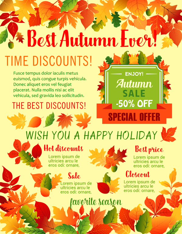 season page flyer autumn 