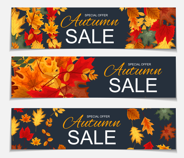 special offer banners autumn 