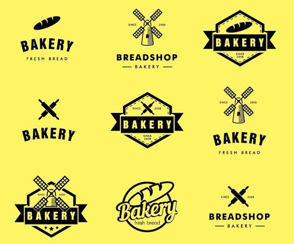 logos labels bakey 