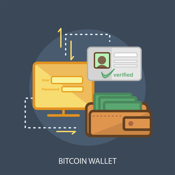 wallet Conceptual bitcoin 