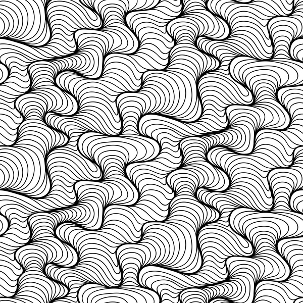 white pattern lines black 