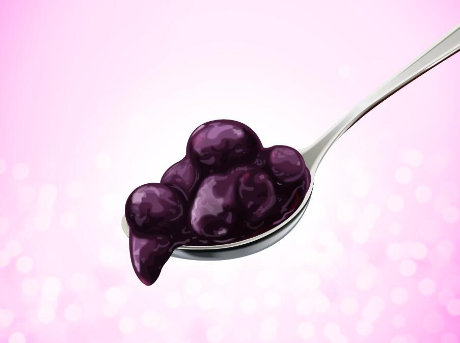 spoon jam blueberry 