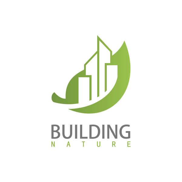 nature logo building 