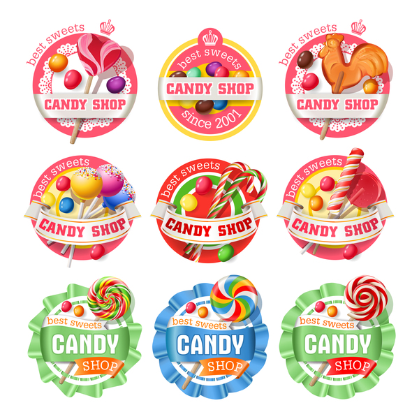 shop labels candy 