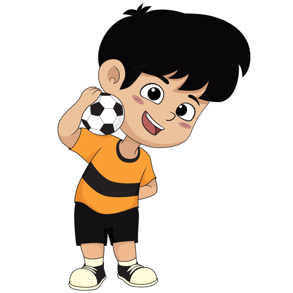 soccer kid cartoon 