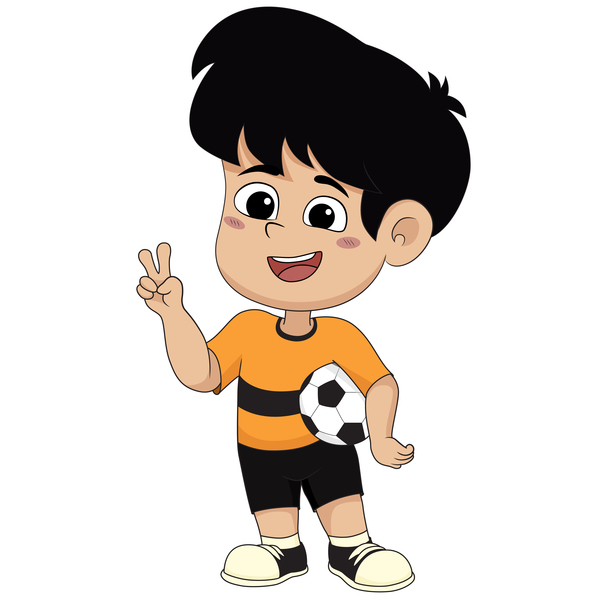 soccer kid cartoon 