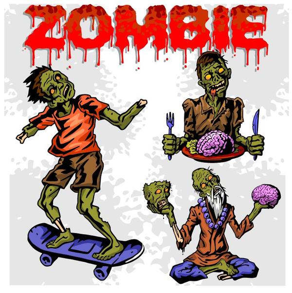 zombie cartoon 