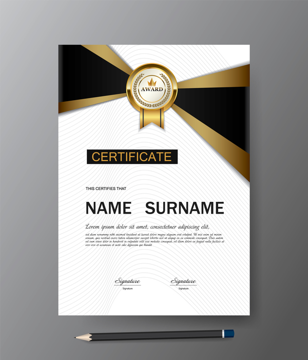 cover certificate 