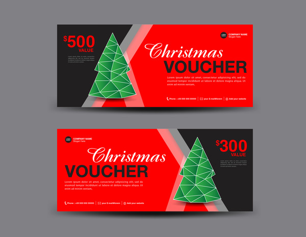voucher coupon christmas card  
