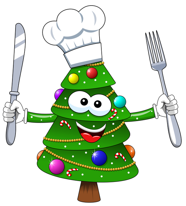 tree cook christmas cartoon 