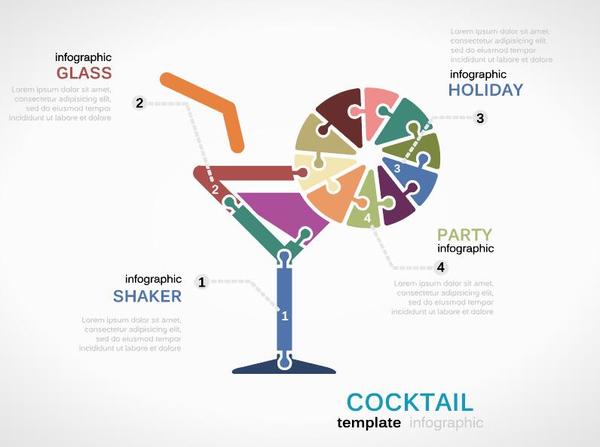 infographic cocktail 