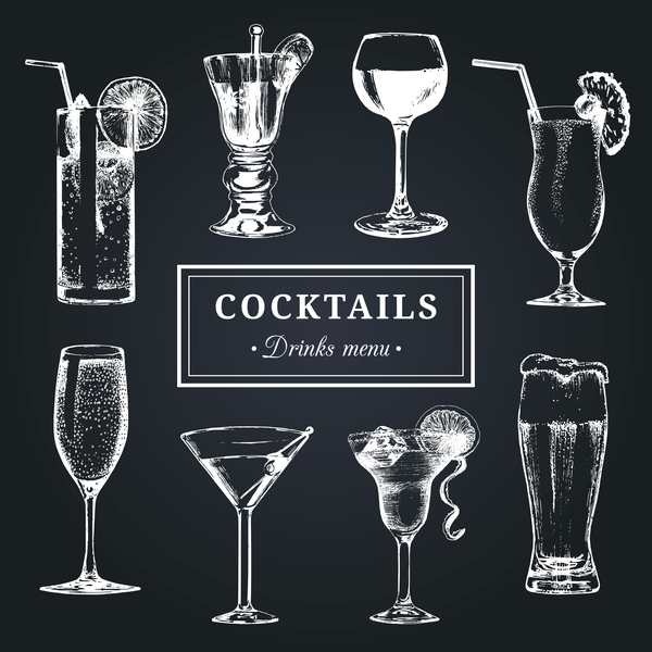 menu drink Cocktails 
