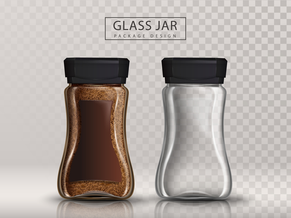 package jar glass coffee 