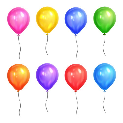 colored balloon 