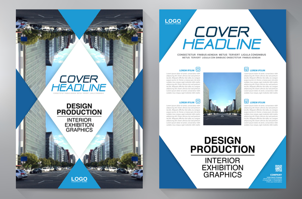 cover corporate brochure blue 