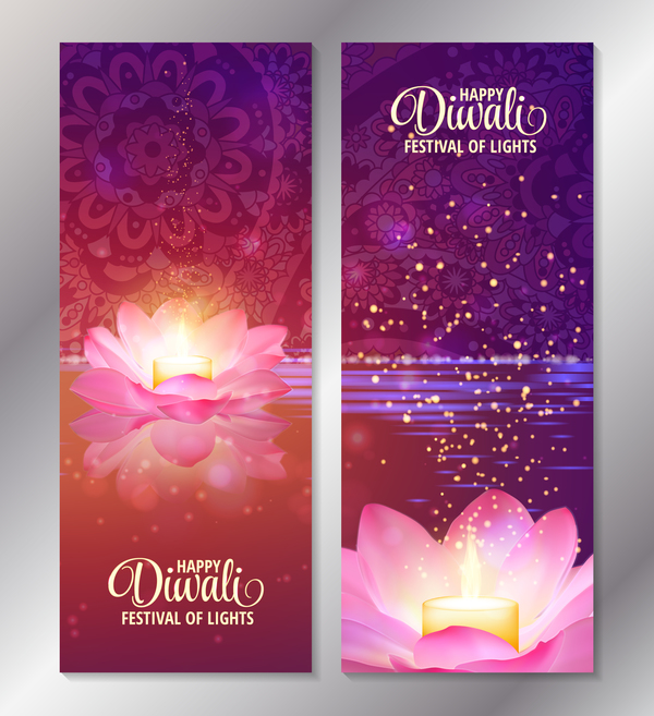 vertical festival Diwali banners 