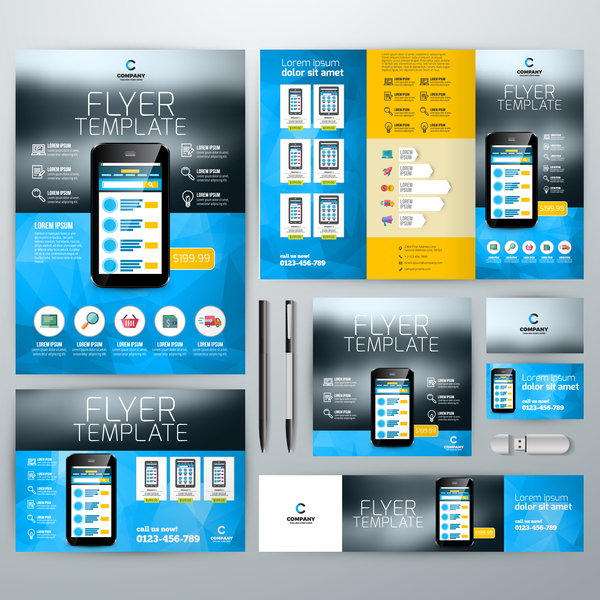 product flyer electronic 