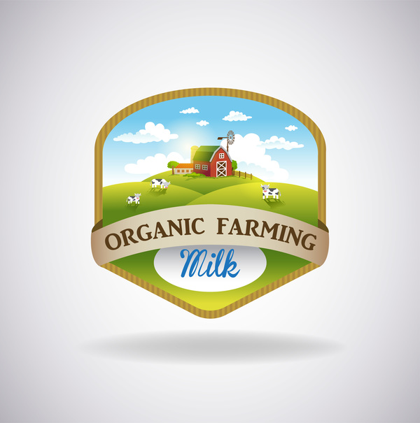 organic natural label fresh farm 