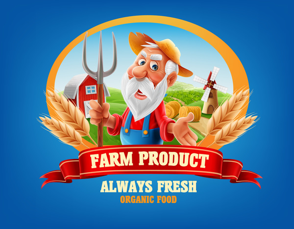 organic label food farm 