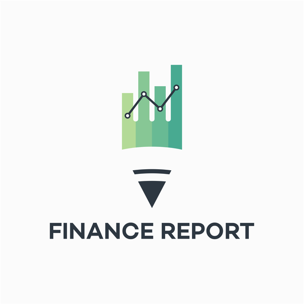 Finance report logo vector - WeLoveSoLo