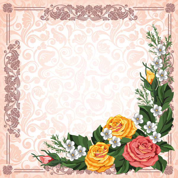 frame flower floral decor 
