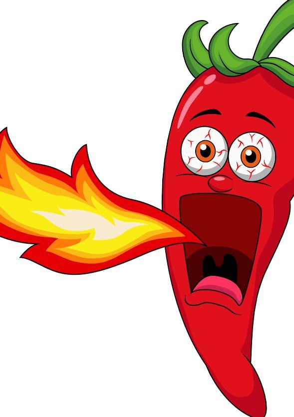pepper funny fire cartoon 