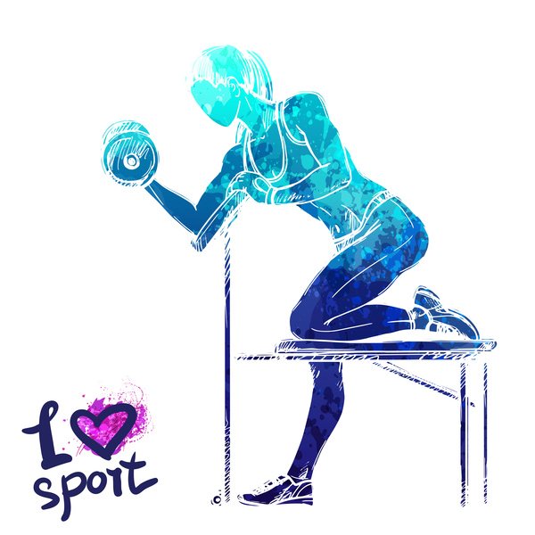 sport love girl 