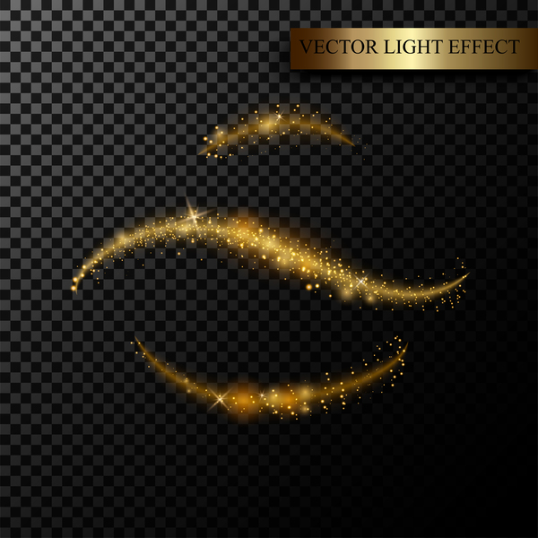 light golden effect  