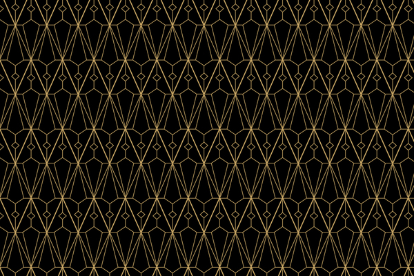 seamless pattern lines golden 