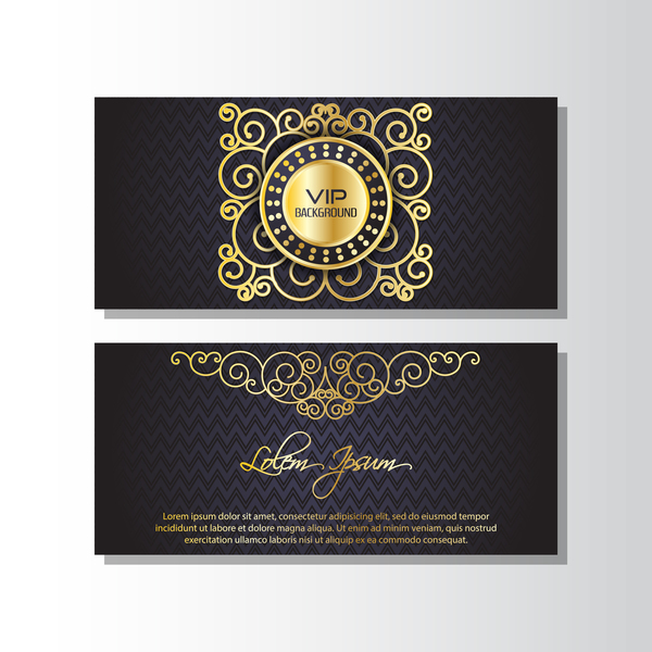 vip luxury golden card 