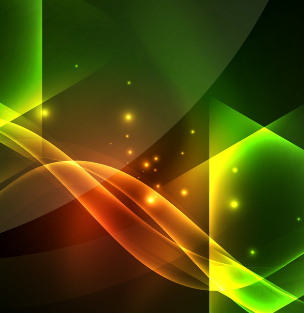 light green effect abstract 