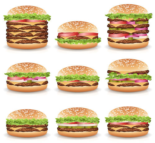 hamburgers design 