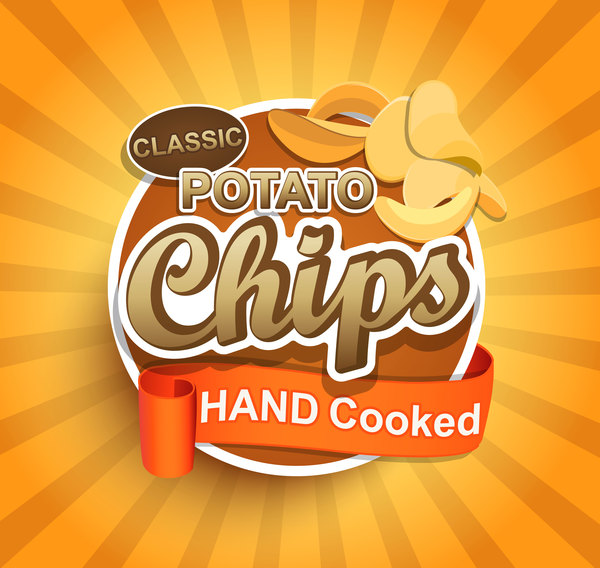 potato label hand cooked chips 
