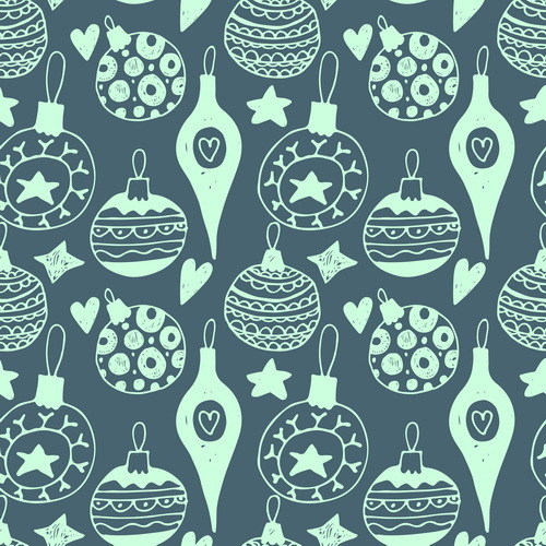 seamless pattern hand drawn doodle 