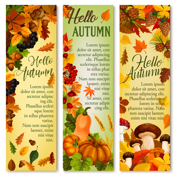 vertical hello banner autumn 