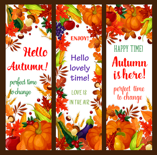 vertical hello banner autumn 