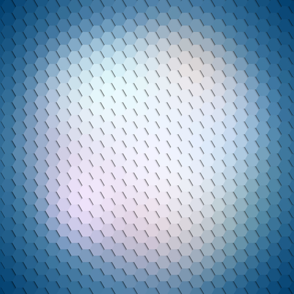 pattern hexagon blurs 