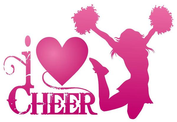 love jumping Cheerleader cheer 