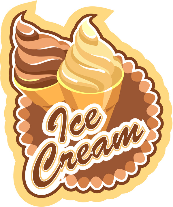 label ice cream 