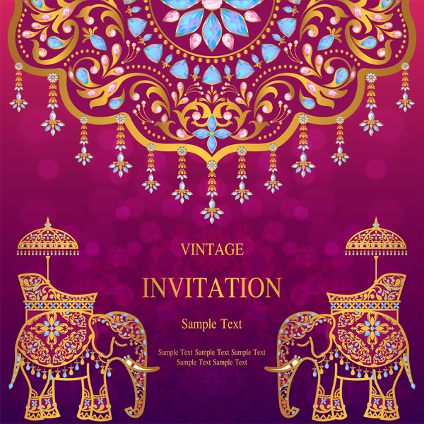 luxury invitation india card 