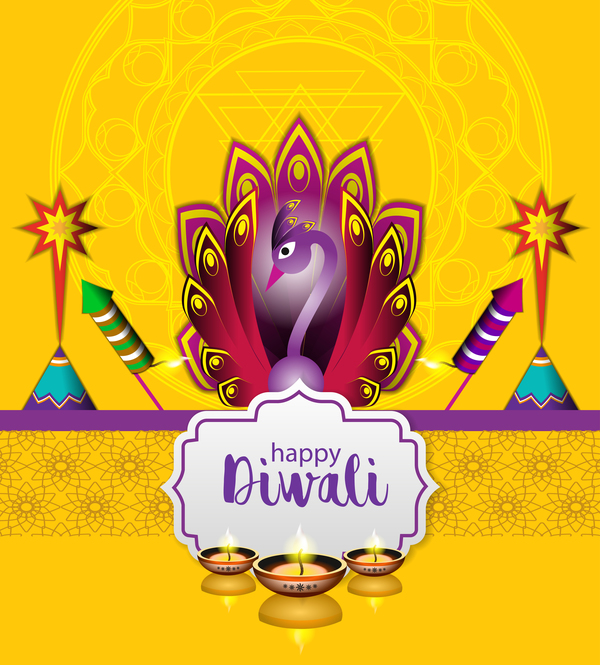 Tradition spiritual indian holiday Diwali ceremony 
