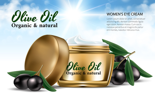 poster olive oli cosmetic 